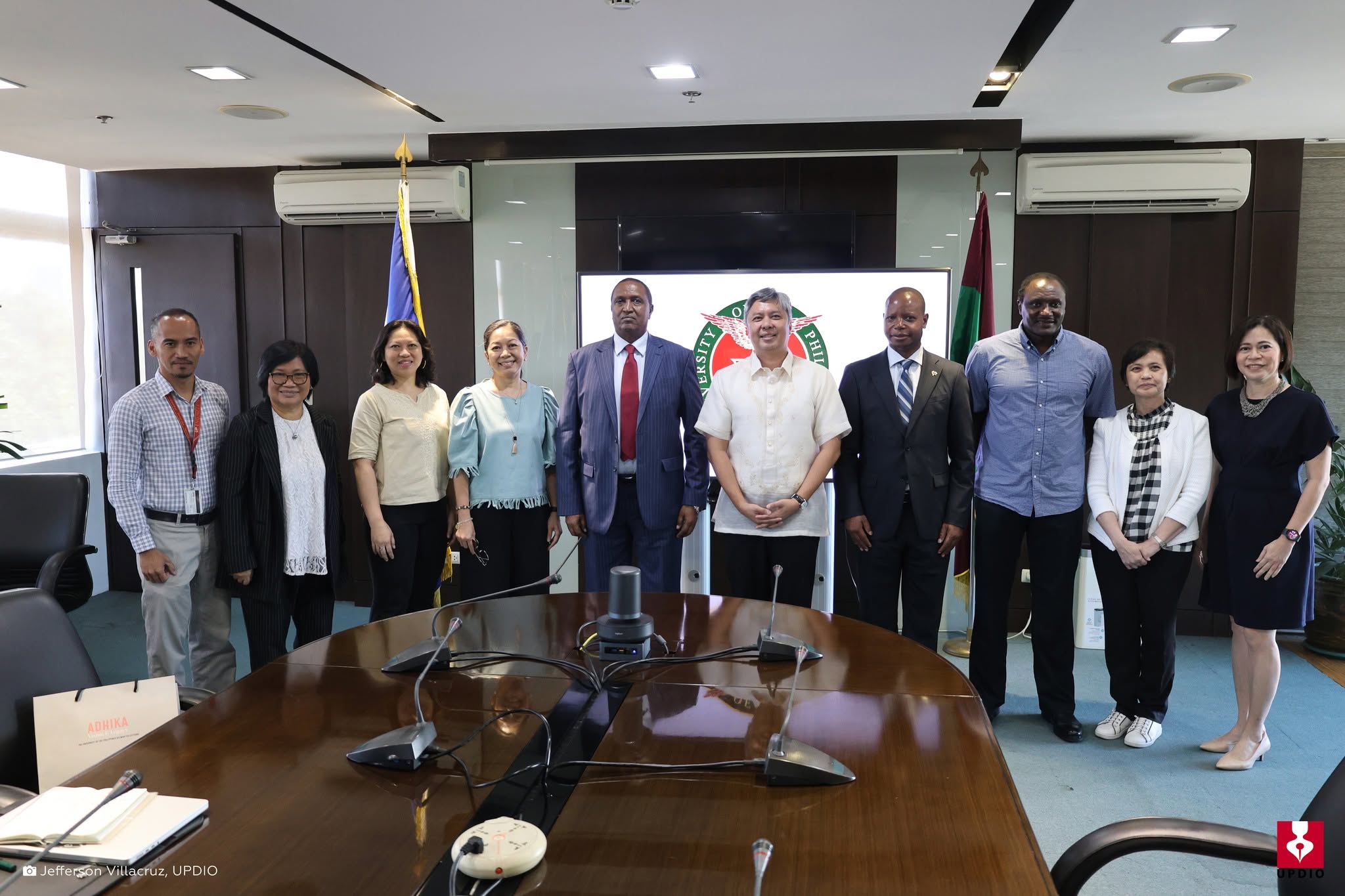 Courtesy Call of the Embassy of Kenya on UP Diliman